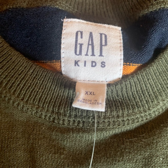 👚 2/$15 Gap Kids Adorable Striped Lightweight Sweater, Size XXL 14-16, NWT! - Picture 3 of 7